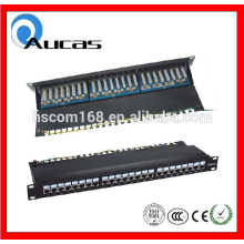 Aucas nice quality 24 ports FTP cat5e patch panel